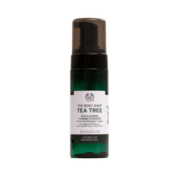 فوم شست و شو چای TEA TREE بادی شاپ