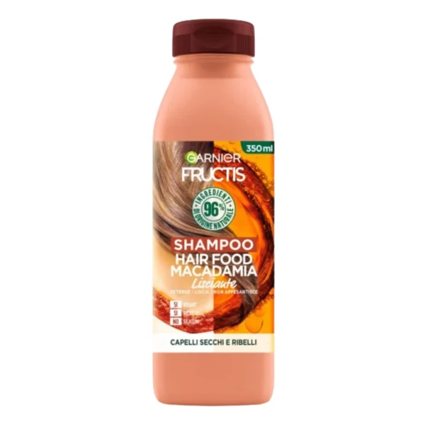 شامپو مو گارنیر مدل Fructis Hair Food Macademia Garnier 350ml