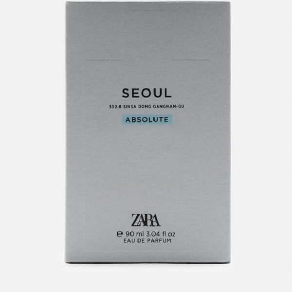 عطر مردانه زارا SEOUL ABSOLUTE EDP 90ML ZARA